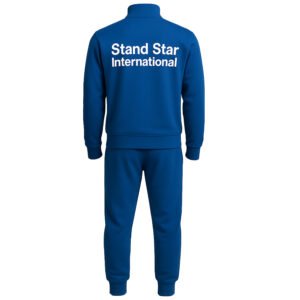 High-quality cotton tracksuit for men and women with custom logo printing and embroidery – wholesale manufacturer